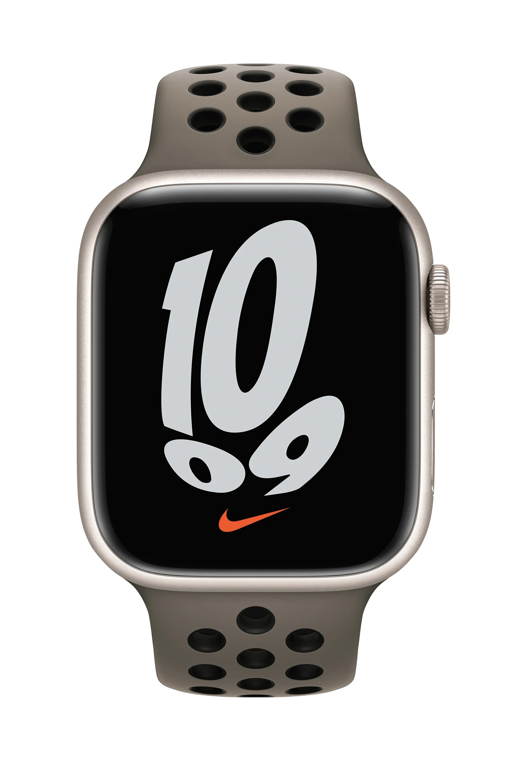 Silicone Sports Apple Watch Band - Olive Grey